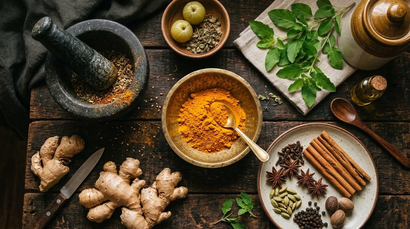 Ayurvedic herbs and spices